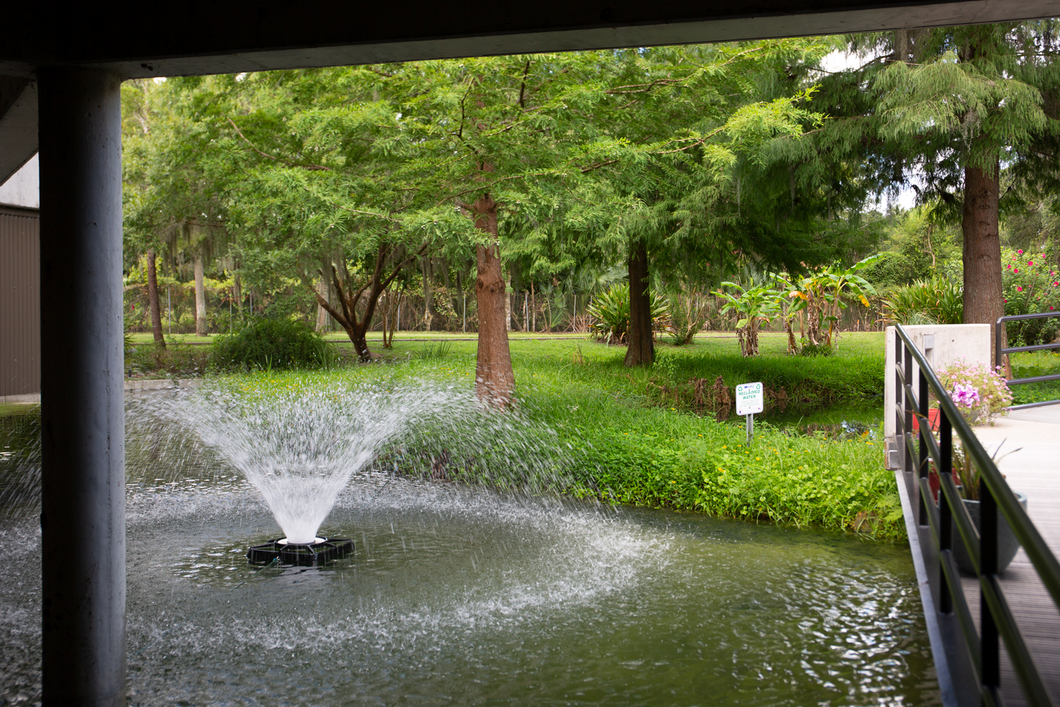 Front Fountain